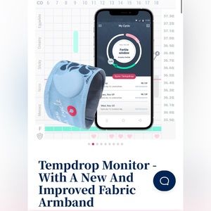 Tempdrop Monitor - With A New And Improved Fabric Armband